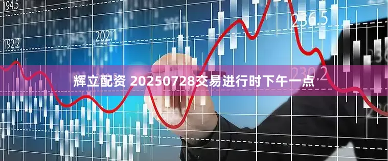 辉立配资 20250728交易进行时下午一点
